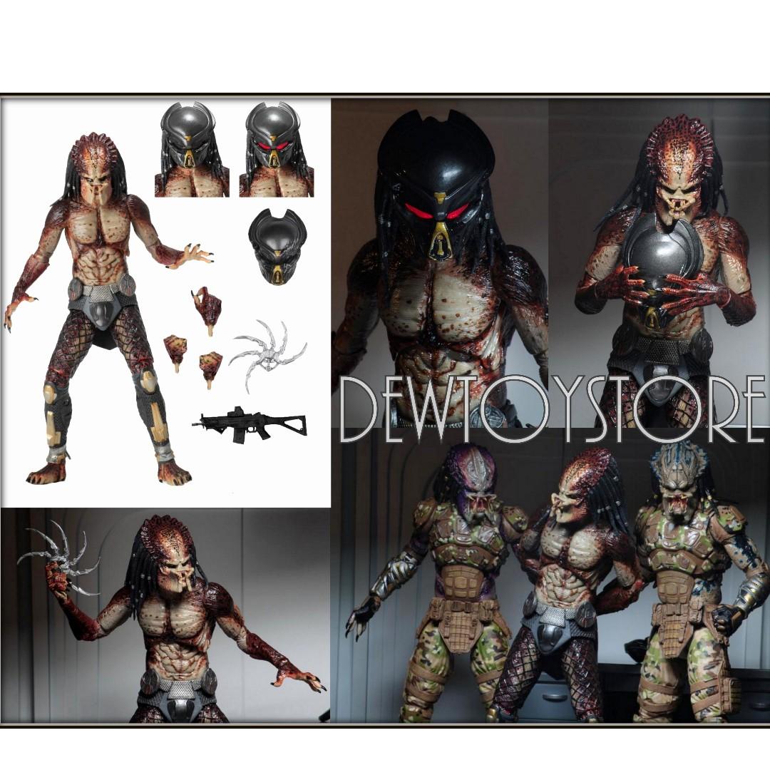 neca fugitive predator lab escape