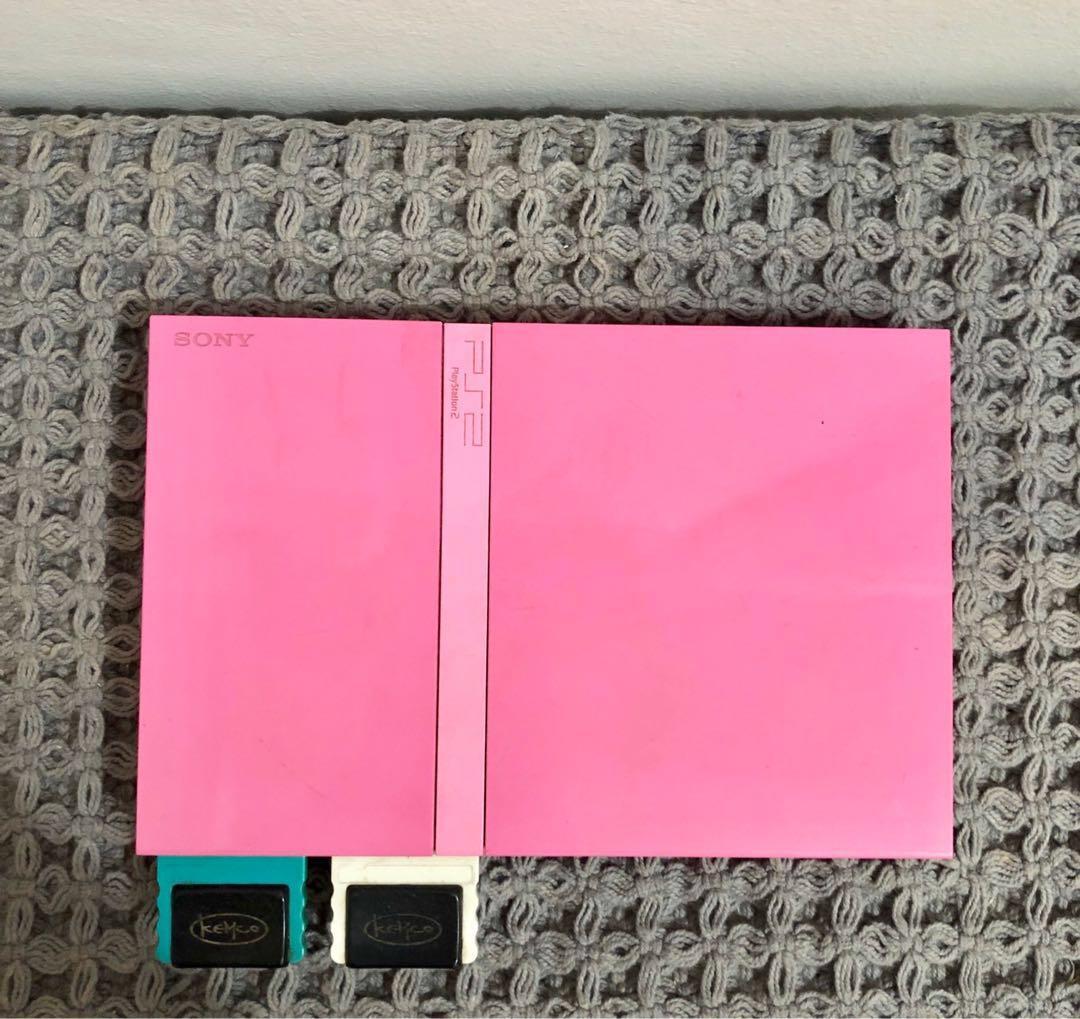 Ps2 Slim Pink, Video Gaming, Video Game Consoles, PlayStation on Carousell