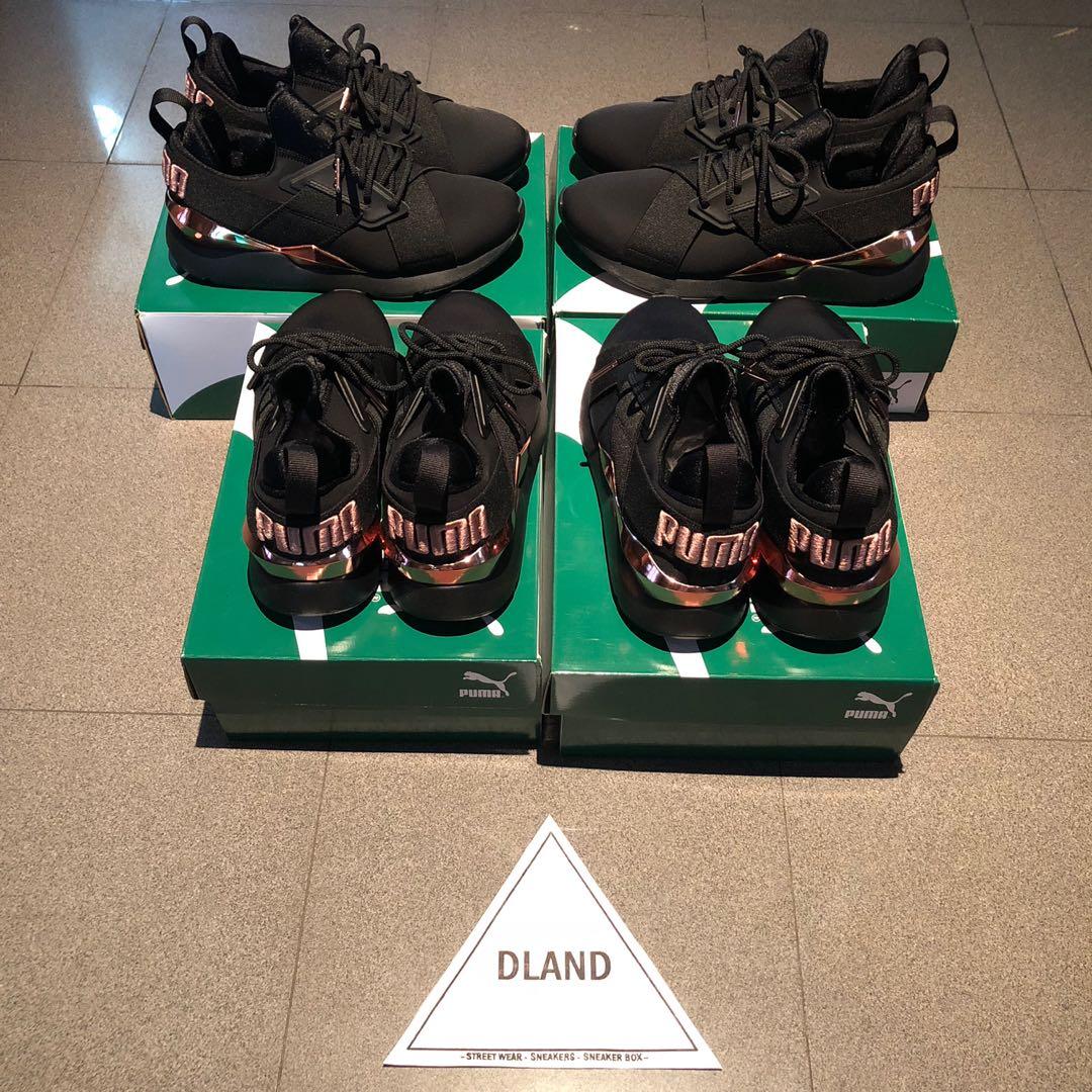 puma muse metallic rose gold singapore