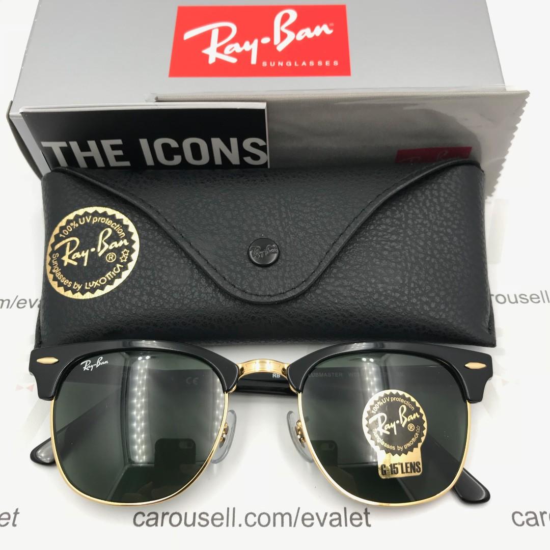 ray ban 3016 w0365 clubmaster