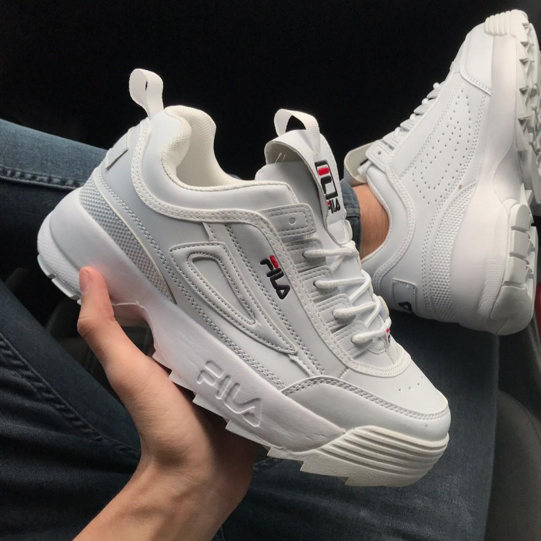 Fila disruptor white 36 sales