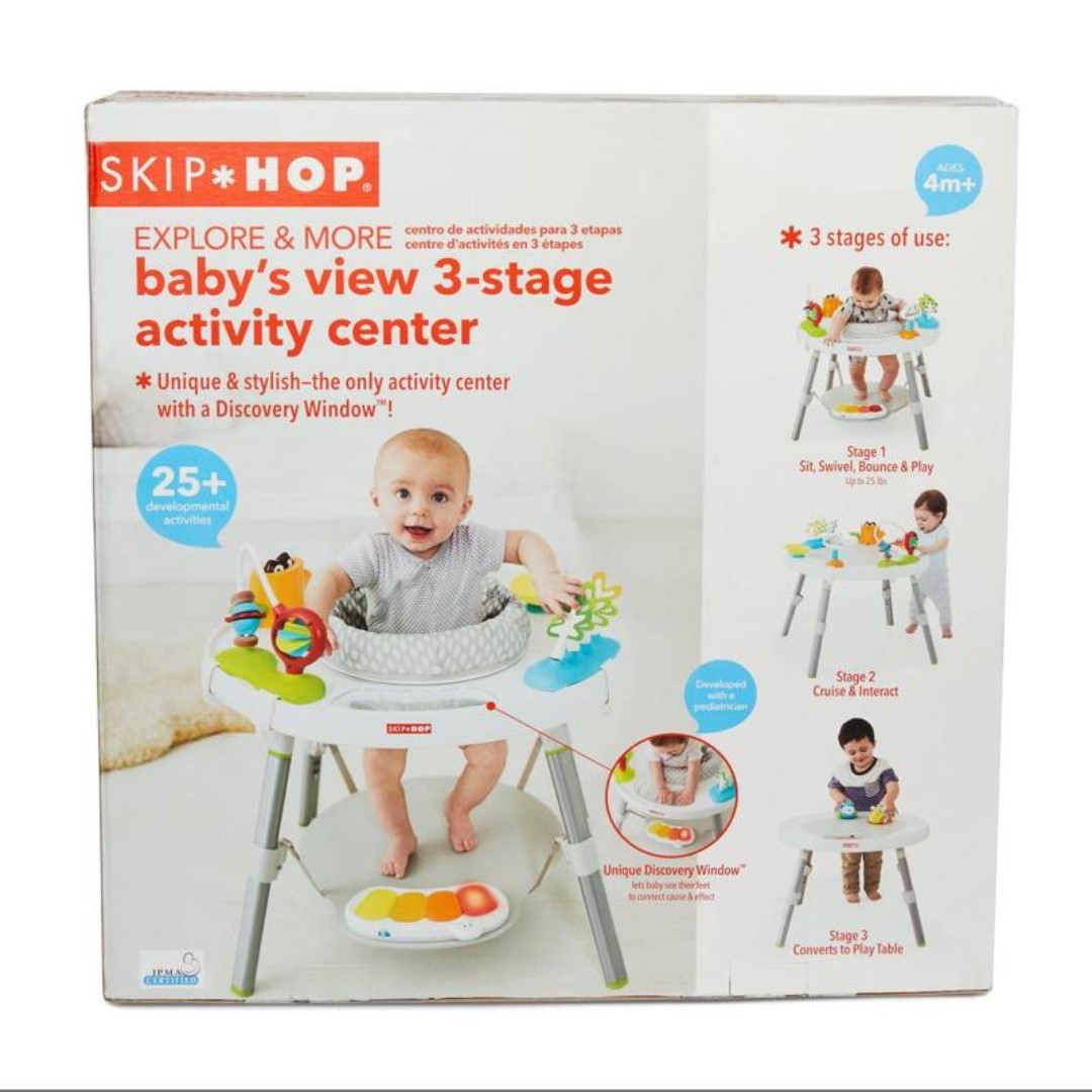 3 stage activity center