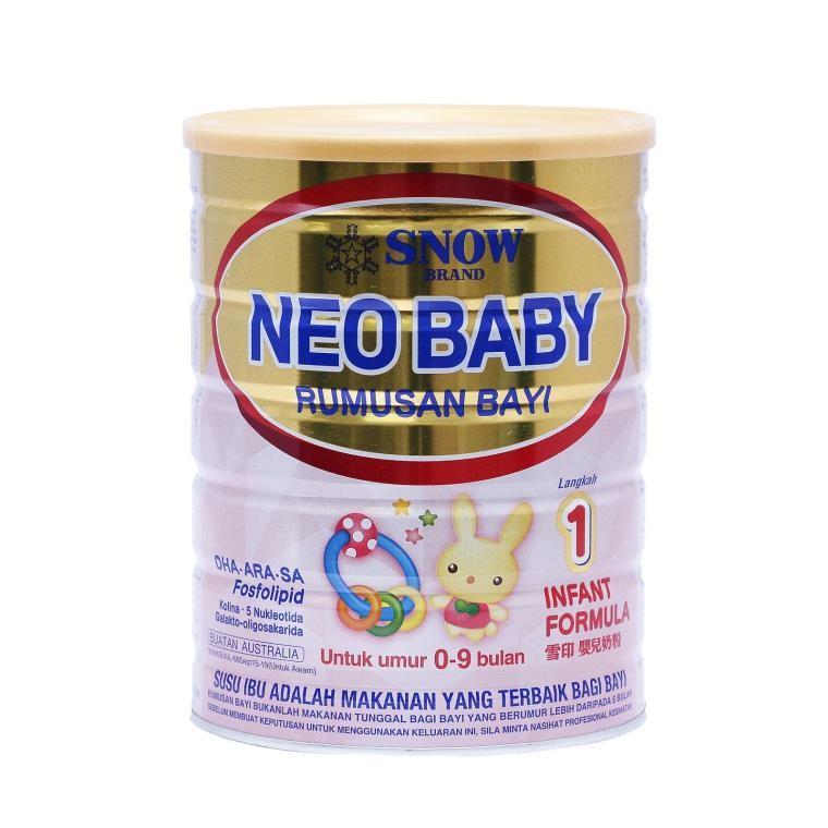 Snow Neo Baby Milk Powder Step 1 900gm, Babies & Kids, Nursing