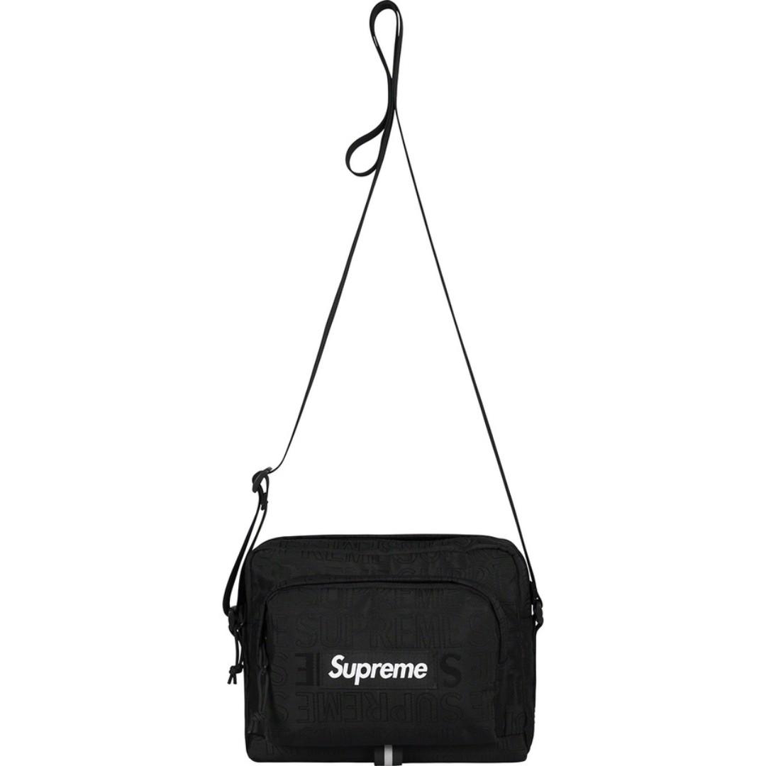 black supreme satchel