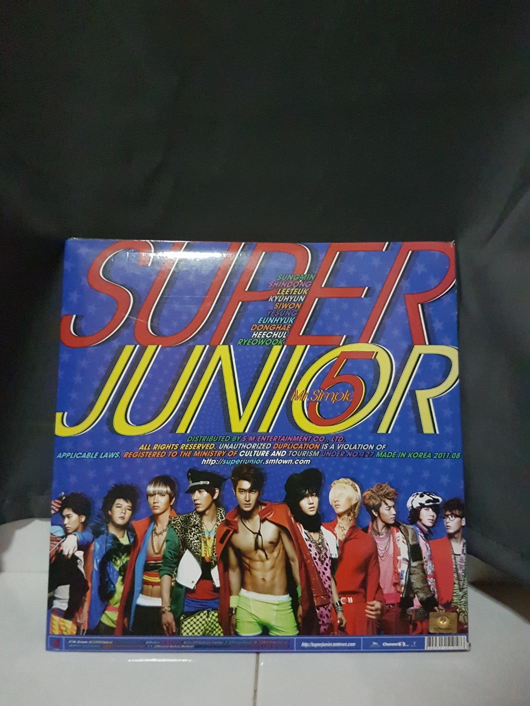 SUPER JUNIOR MR SIMPLE VER A - RYEOWOOK, Hobbies & Toys, Memorabilia ...