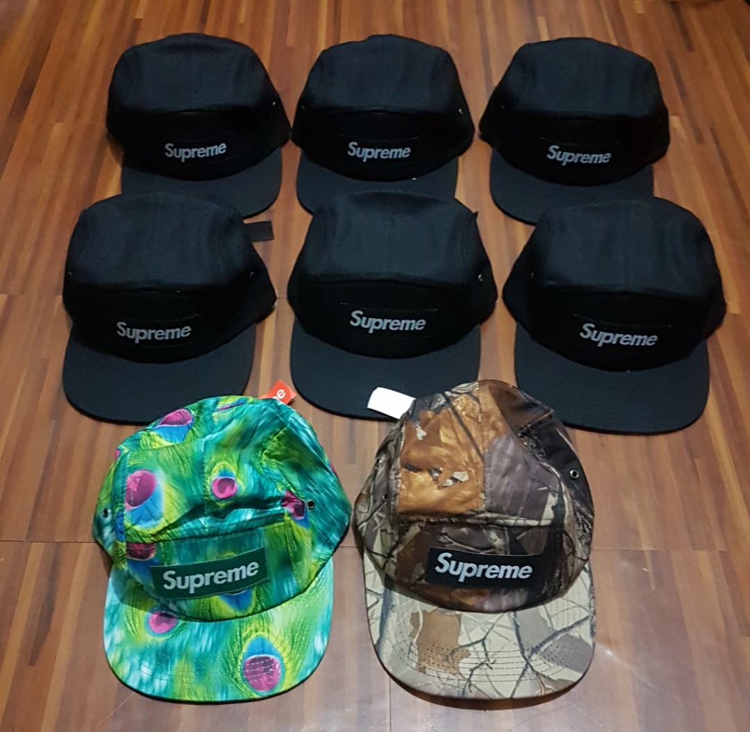 supreme panel hat