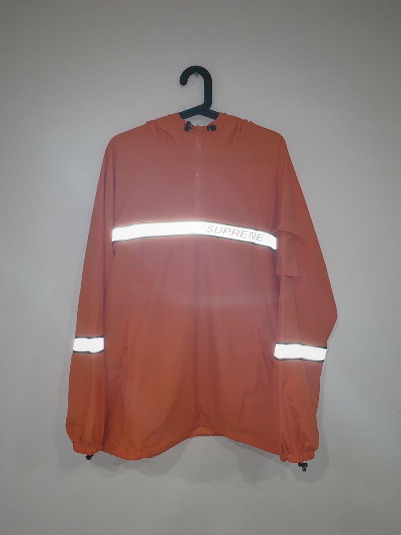 Supreme reflective taping hooded pullover new arrivals