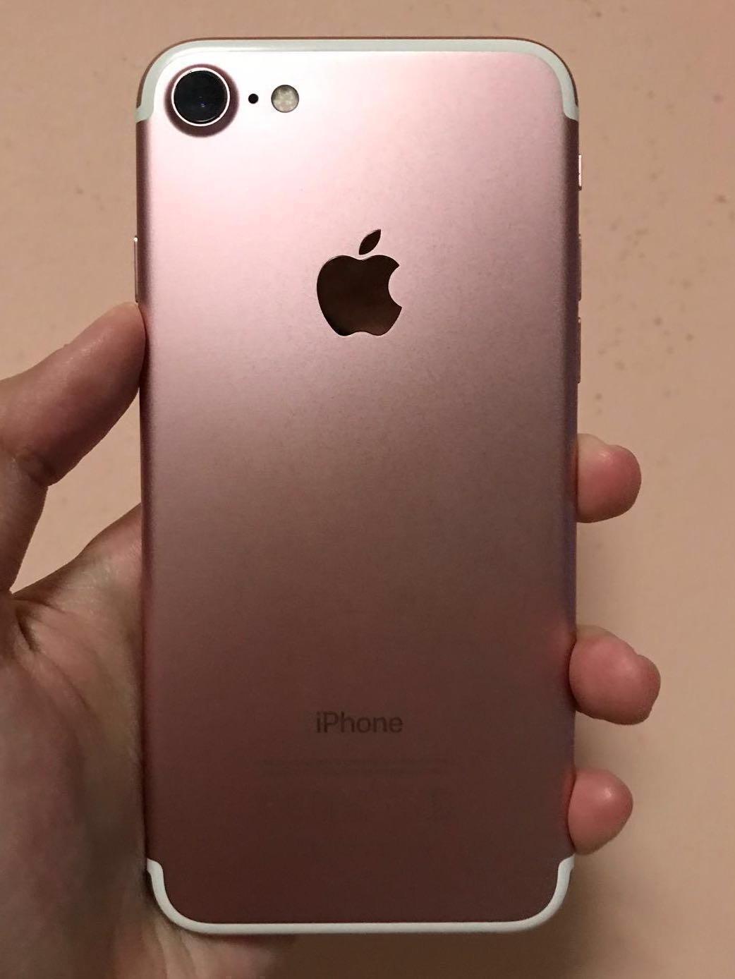 To Sell By This Week Iphone 7 Rose Gold 32gb Mobile Phones Tablets Iphone Iphone 7 Series On Carousell