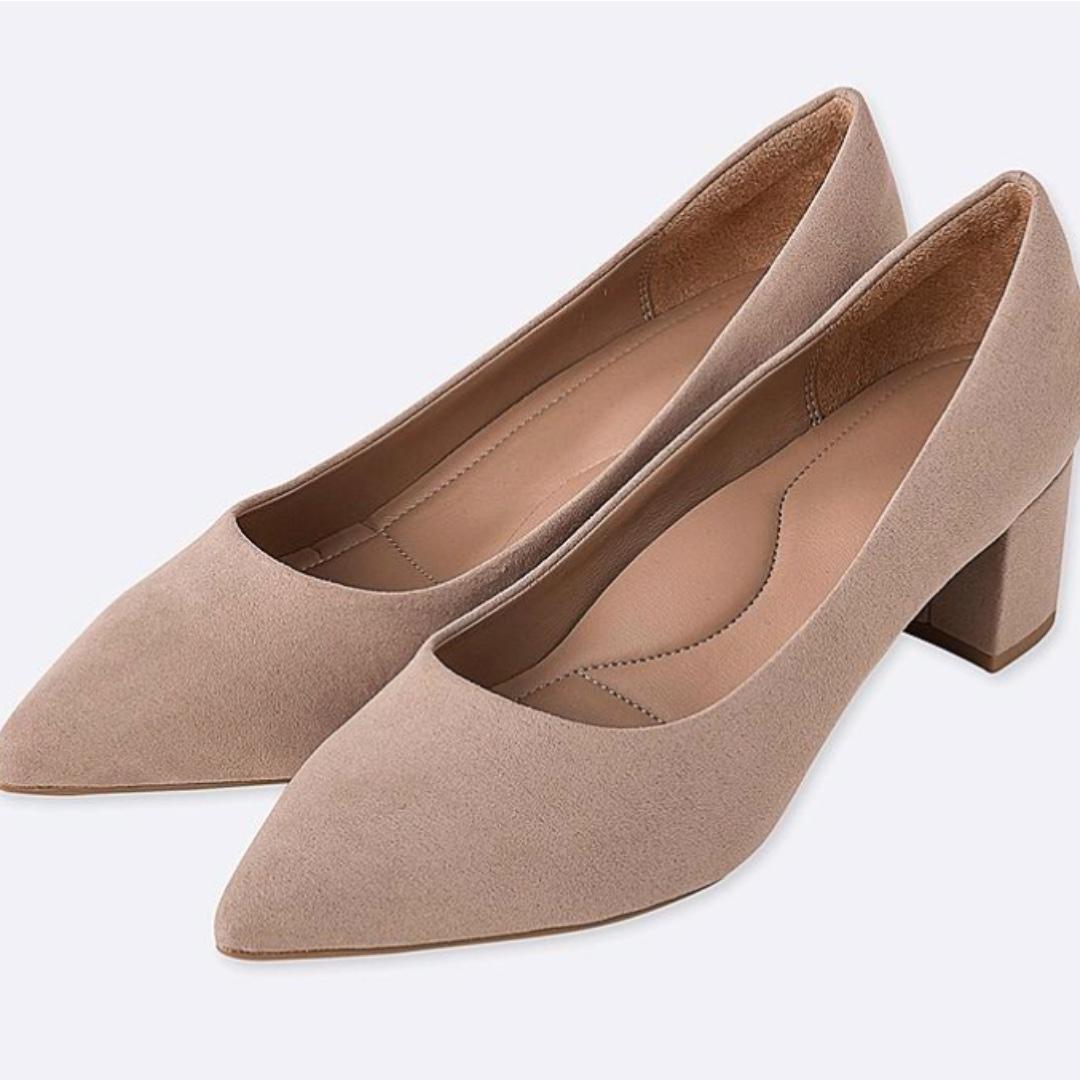 Uniqlo discount chunky heels