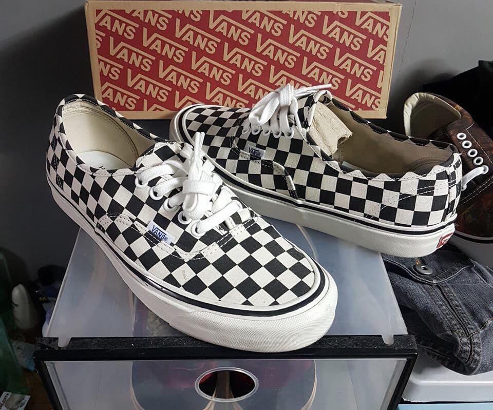 Anaheim checkerboard vans store