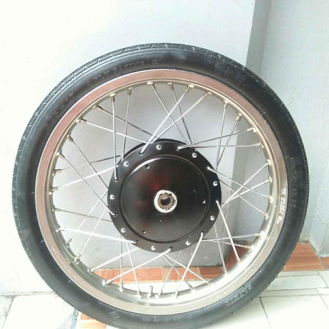 Velg Alloy Merk TK Excel Made In Japan Ring 17 Yamaha Mio Full Set