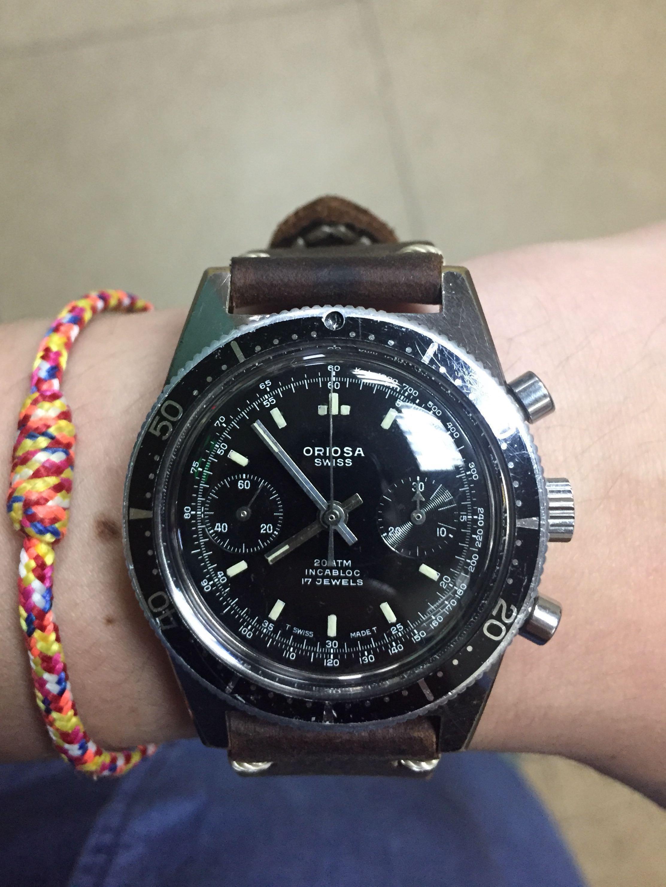 Oriosa chronograph clearance