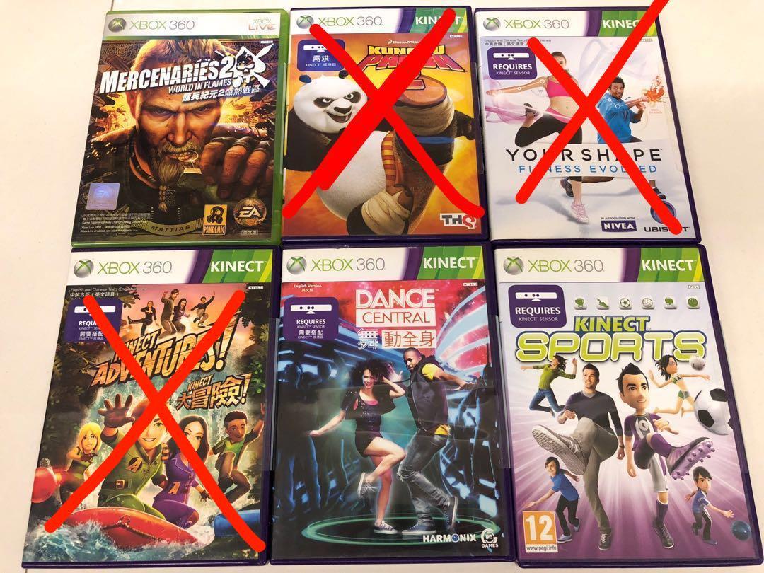 all kinect games for xbox 360