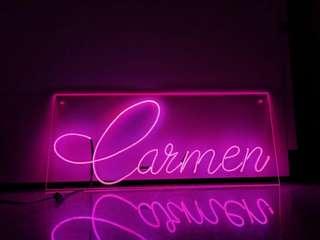 Customised Neon el light sign