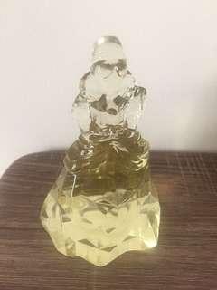 Crystal Yellow Cinderella Figure