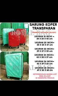 Sarung Koper Transparan 22 inch