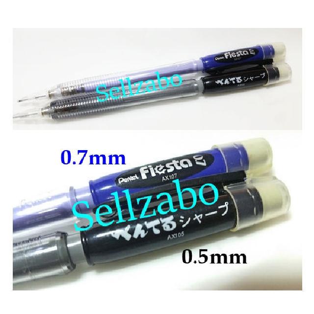 1 Pc Pentel Fiesta 0 5mm 0 7mm Mechanical Pencil Sellzabo Black