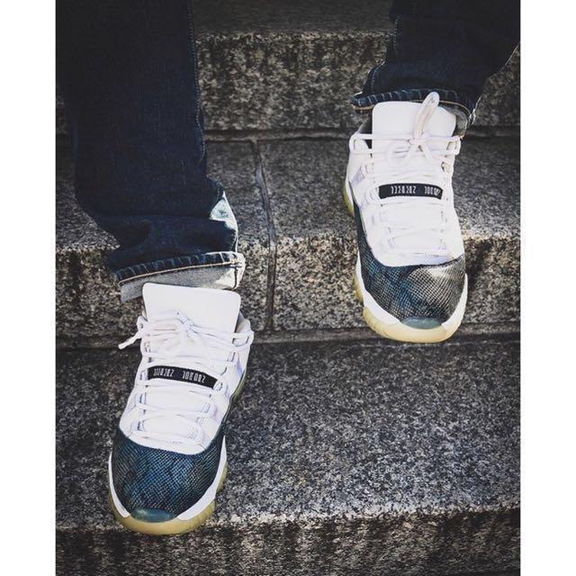 2001 Snakeskin Jordan 11 OG Low XI 