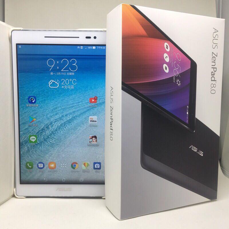 限時搶購 二手近全新asus Zenpad 8 0 Z380knl 8吋4g可通話平板電腦 手機平板 平板在旋轉拍賣
