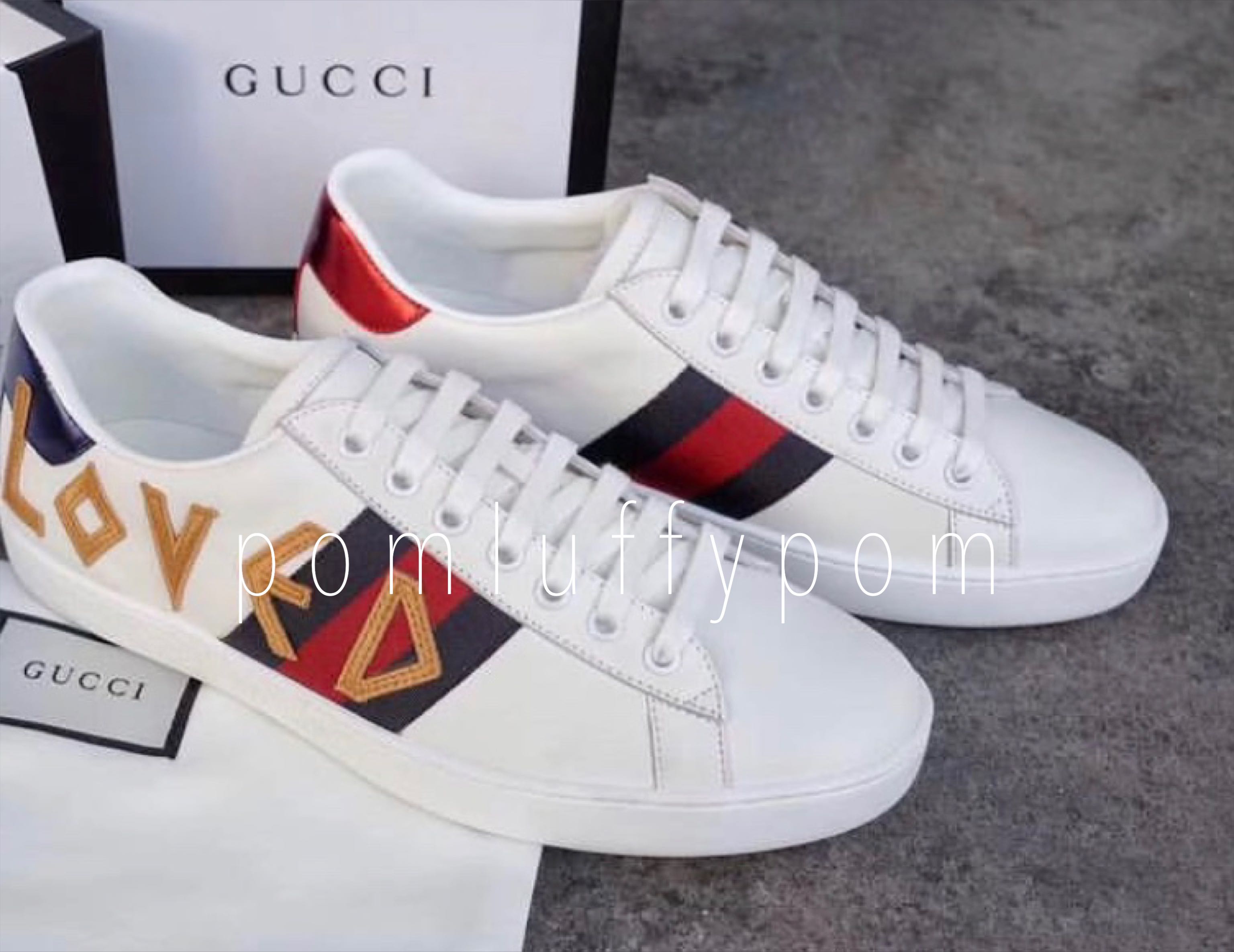 ace embroidered loved