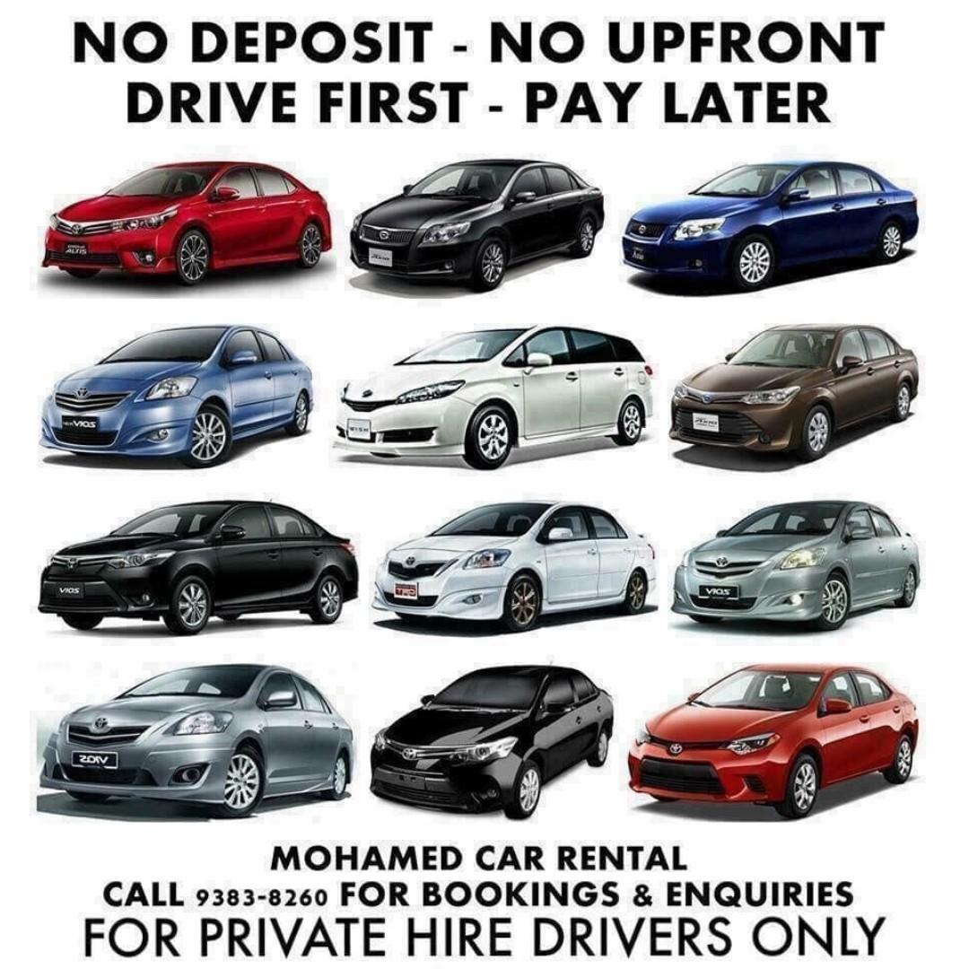 No Deposit No Upfront Grab Gojek Ryde Tada