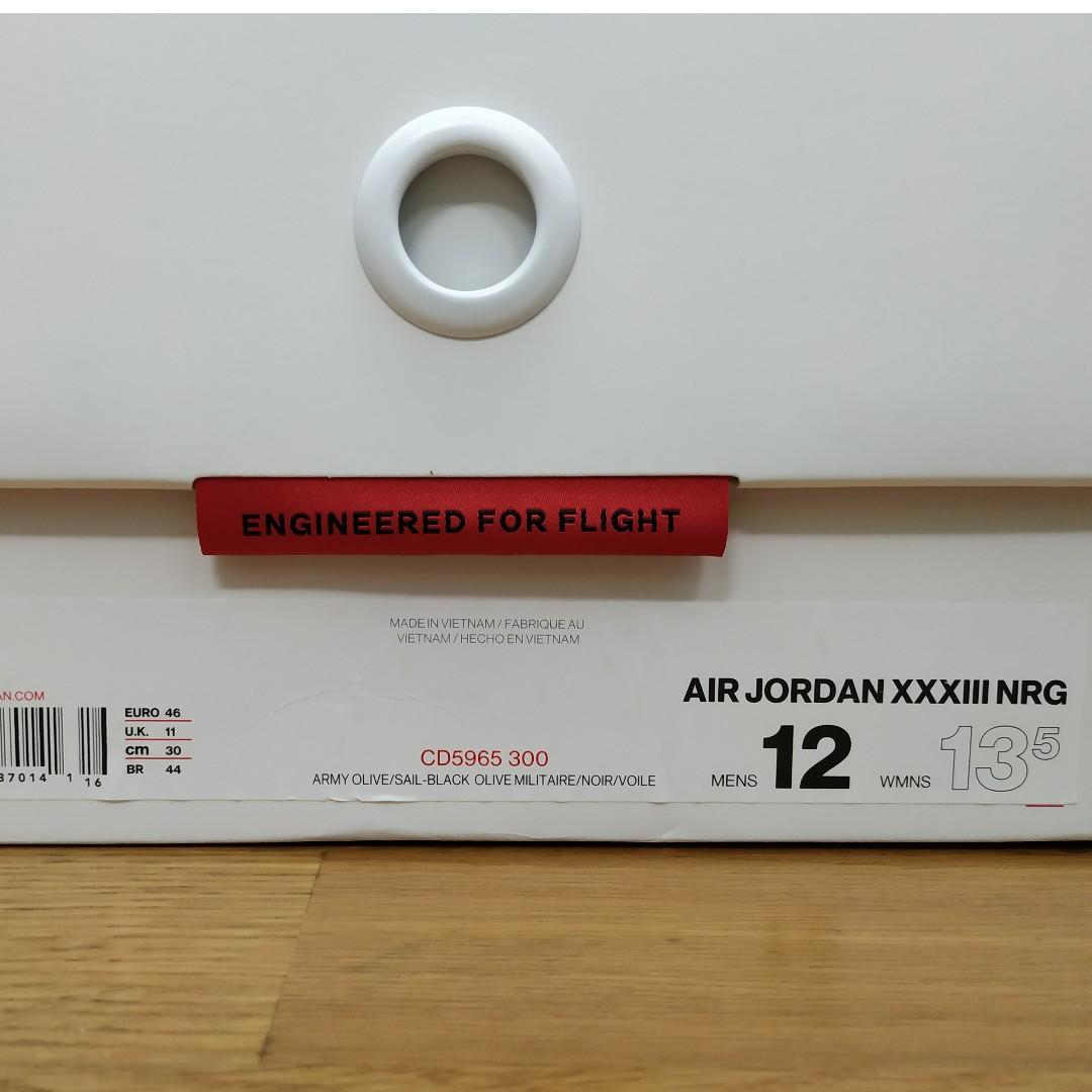 Jordan 33 deals nrg