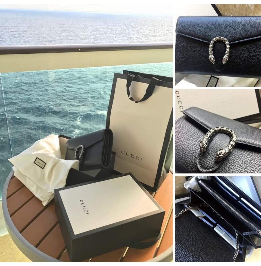 gucci dionysus leather mini chain bag