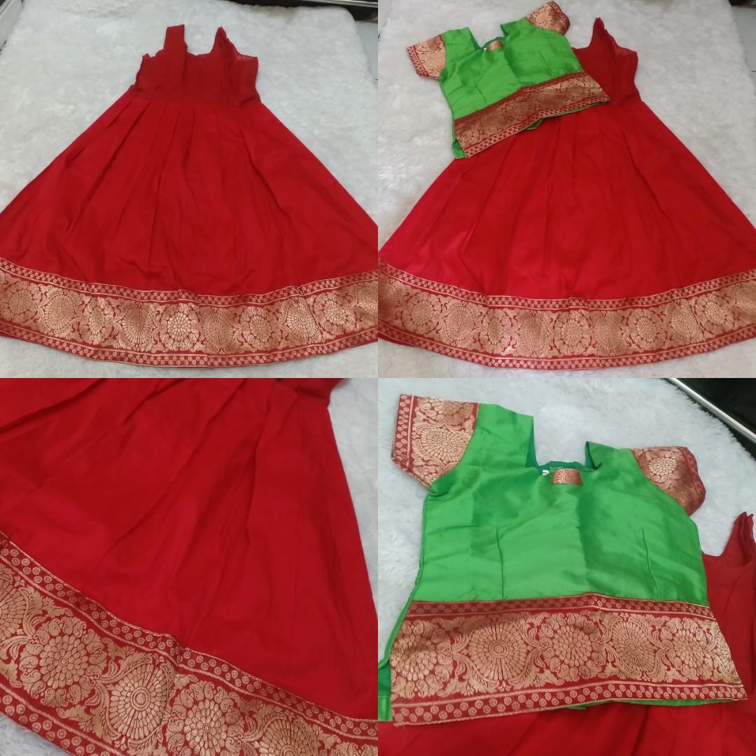 Baju india anak dress anarkali blouse 