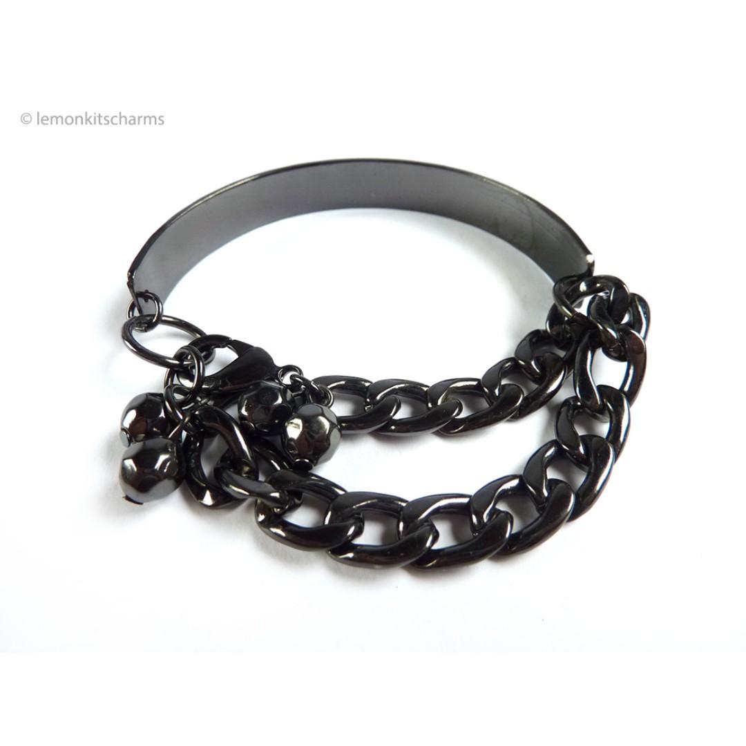 Chain cuff bracelet on sale