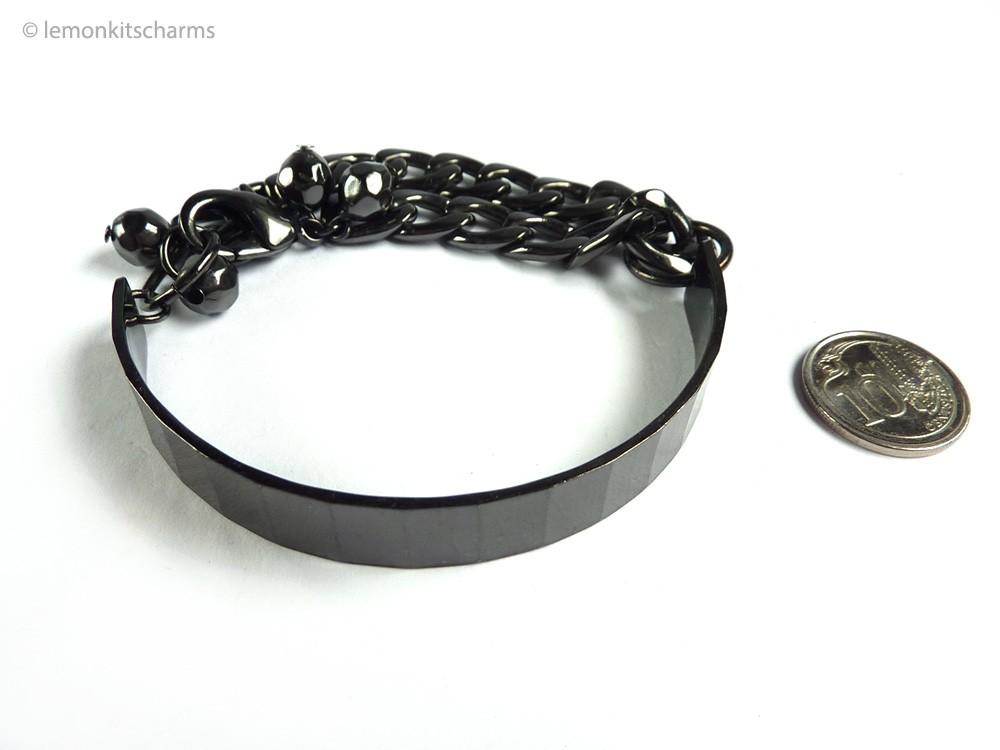 Chain discount cuff bracelet