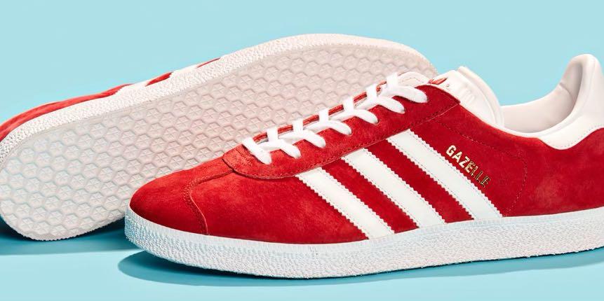 red gazelle adidas women's