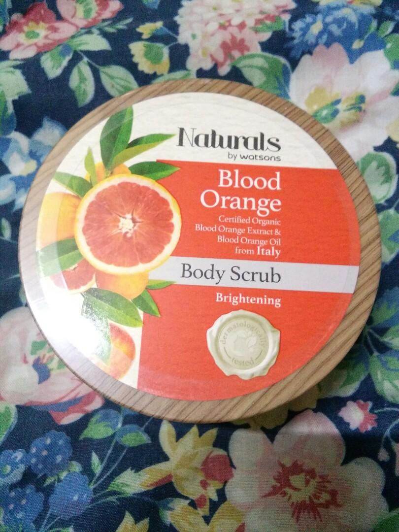 Body Scrub Natural By Watsons Health Beauty Skin Bath Body On Carousell