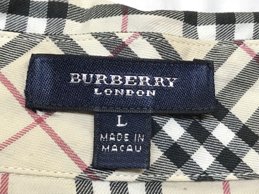 BURBERRY LONDON 3/4 SLEEVE SHIRT MADE IN MACAU, Women's Fashion, Tops,  Longsleeves on Carousell