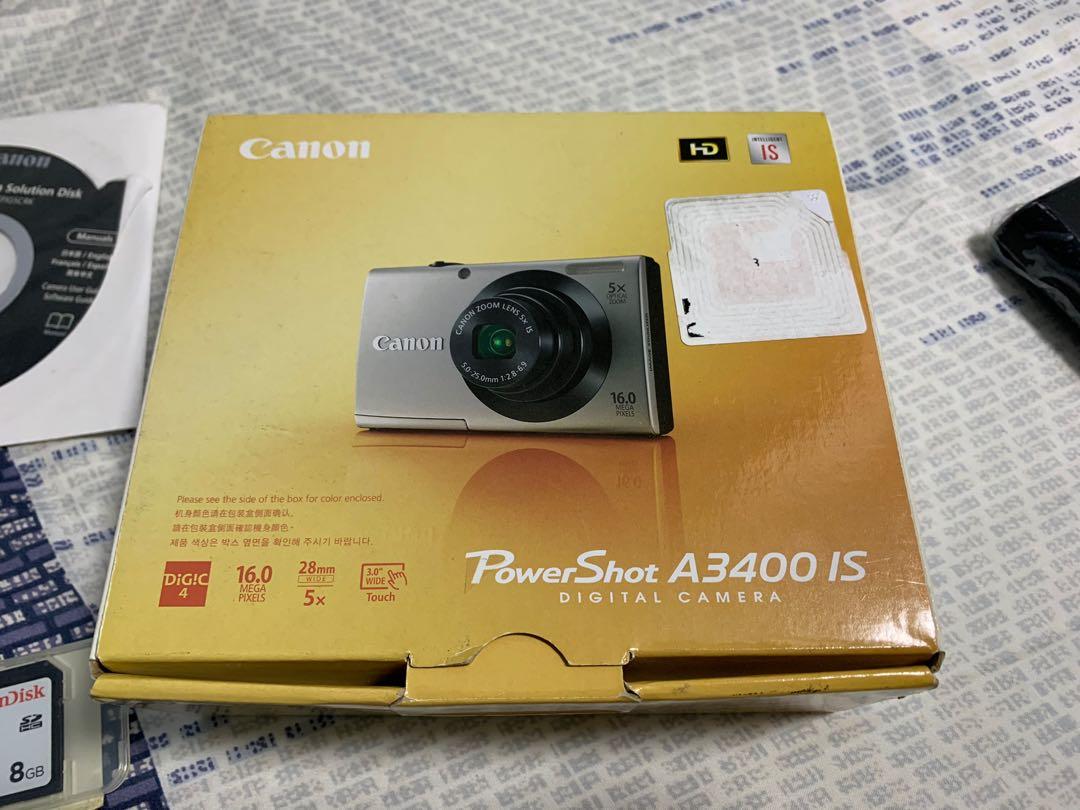 canon powershot a3400 is digital camera
