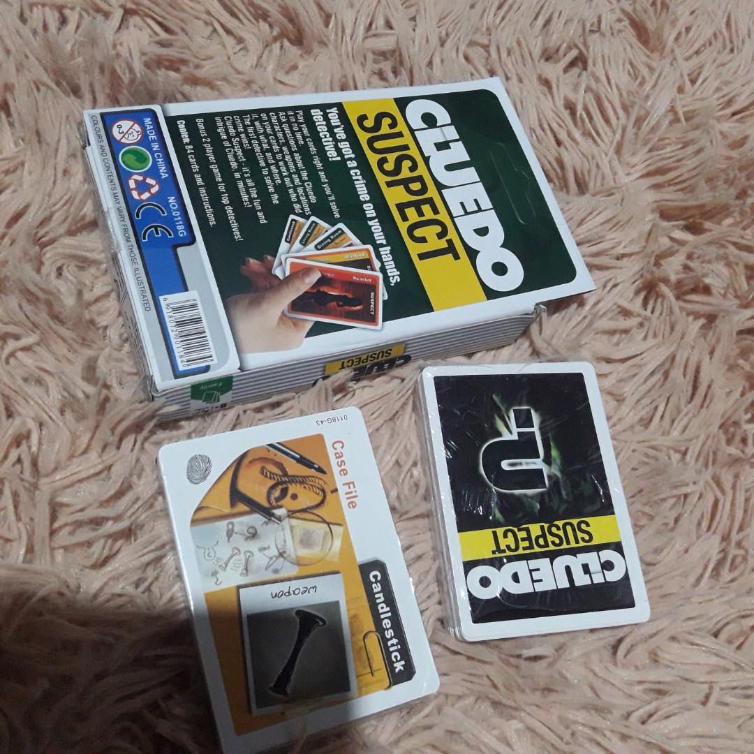 Cluedo card (Category: Board Games & Puzzles) located in Manila. Submitted by marinellathenadurata (Listing ID 216828630, Image 2). Description: .