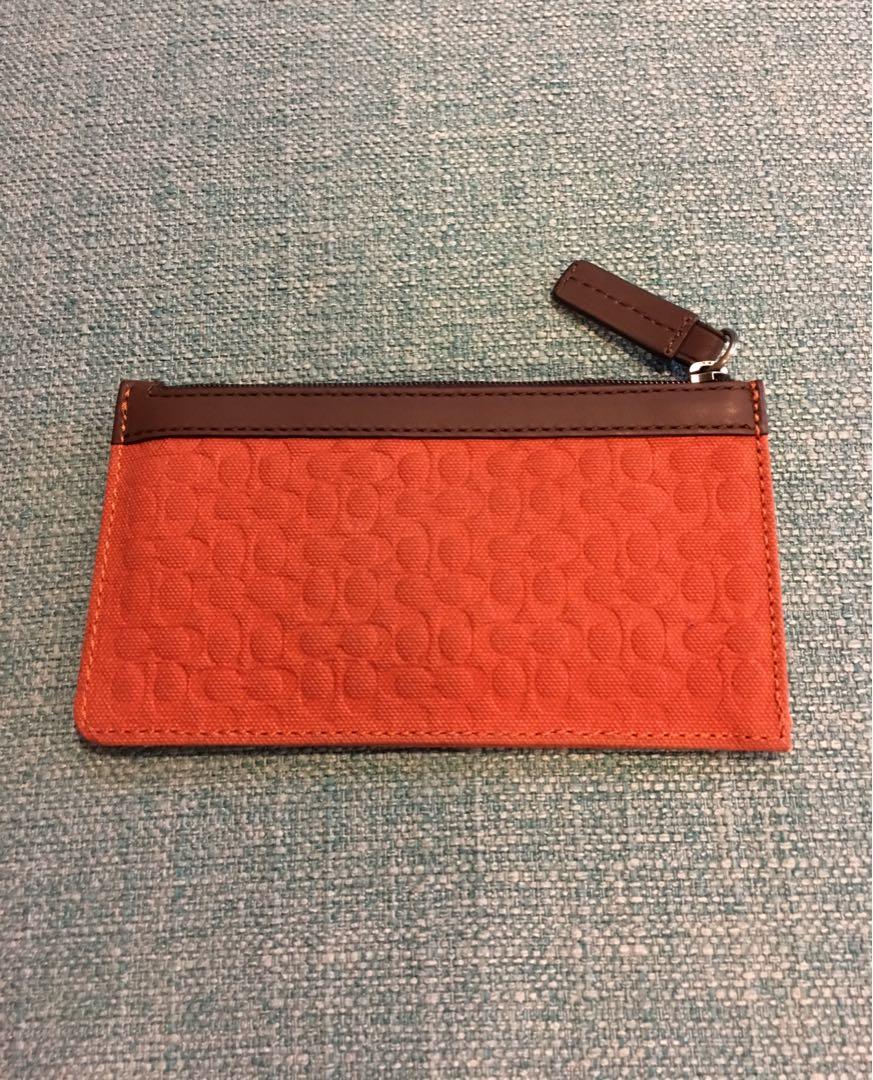 Coach Coin and Key Pouch, Luxury, Bags & Wallets on Carousell