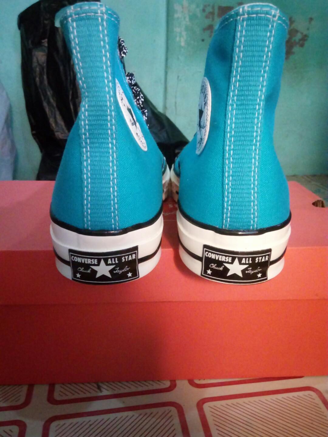 Converse 70s Rapid teal Fesyen Pria Sepatu Sneakers di Carousell