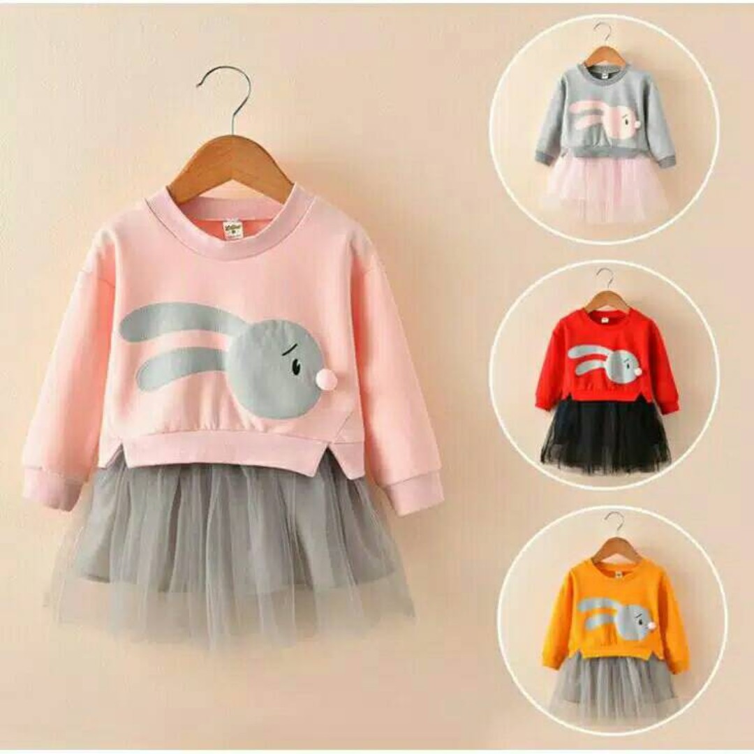 Dress Princess Lengan Panjang Bayi Anak Baju Anak Perempuan 1 Hingga 3 Tahun Di Carousell