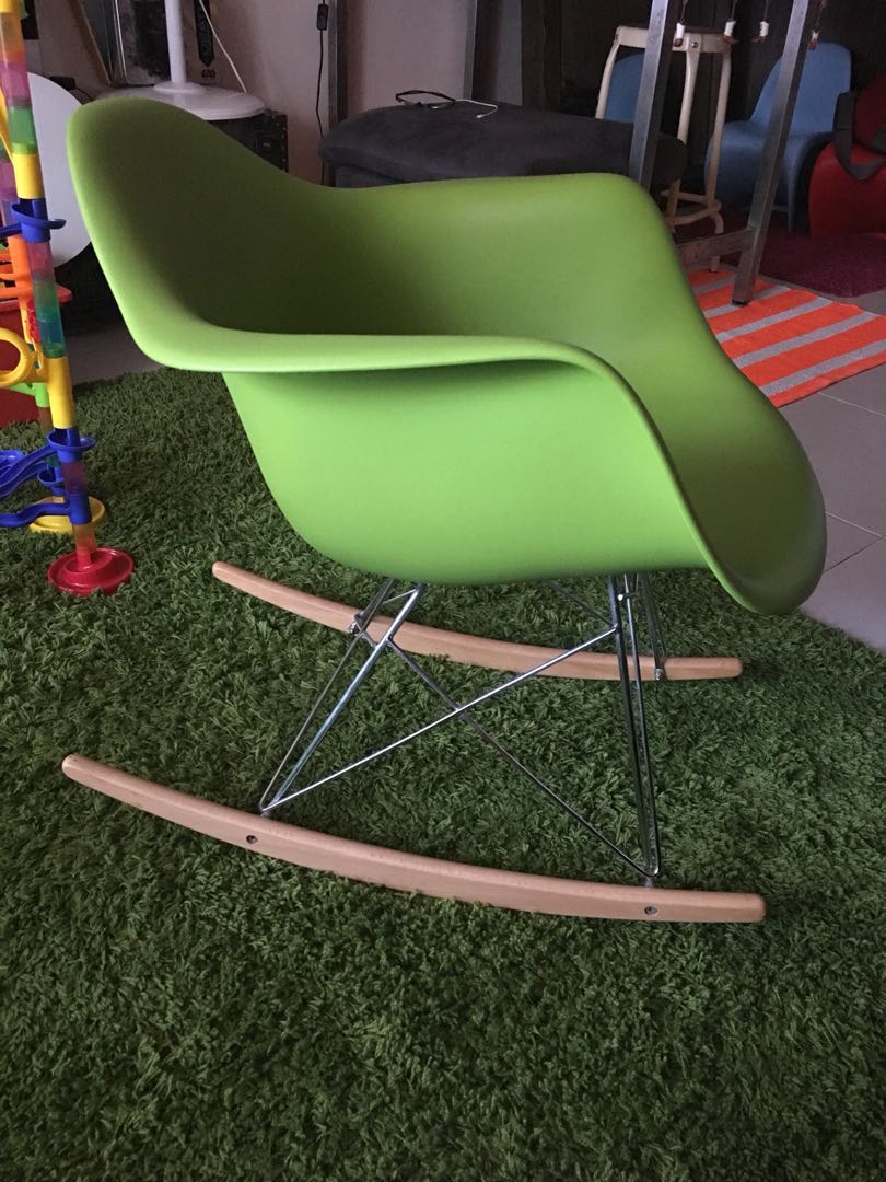 Eames Green Replica Rocking Chair Furniture Tables Chairs On