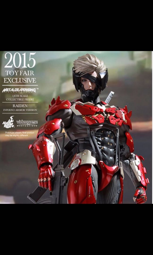 Hot Toys: Metal Gear Rising Revengeance - Raiden Inferno Armor Ver.