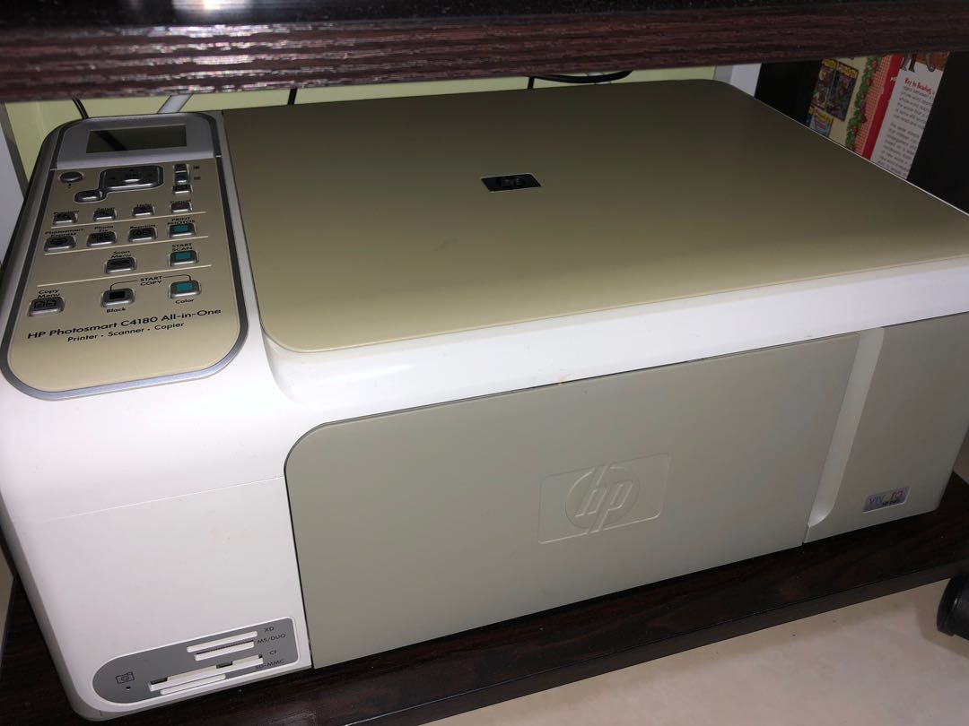 Hp Photosmart C4180 All In One Printer Scanner Copier Electronics Computers Others On Carousell