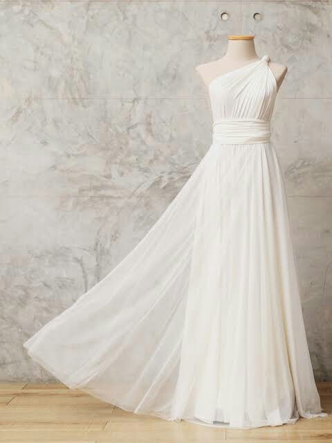 infinity dress with tulle