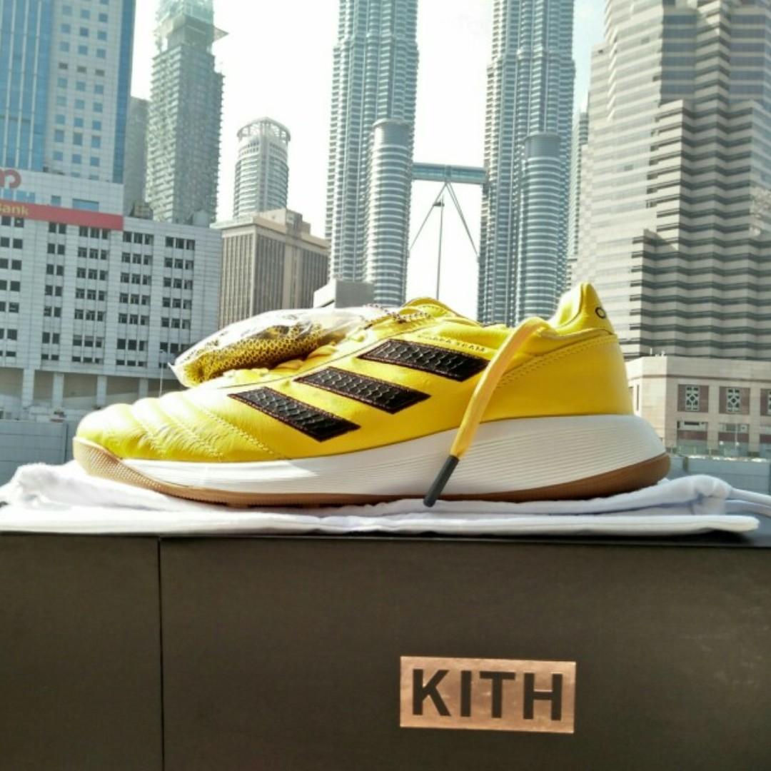 SeeHere Kith x Adidas Cobra Yellow