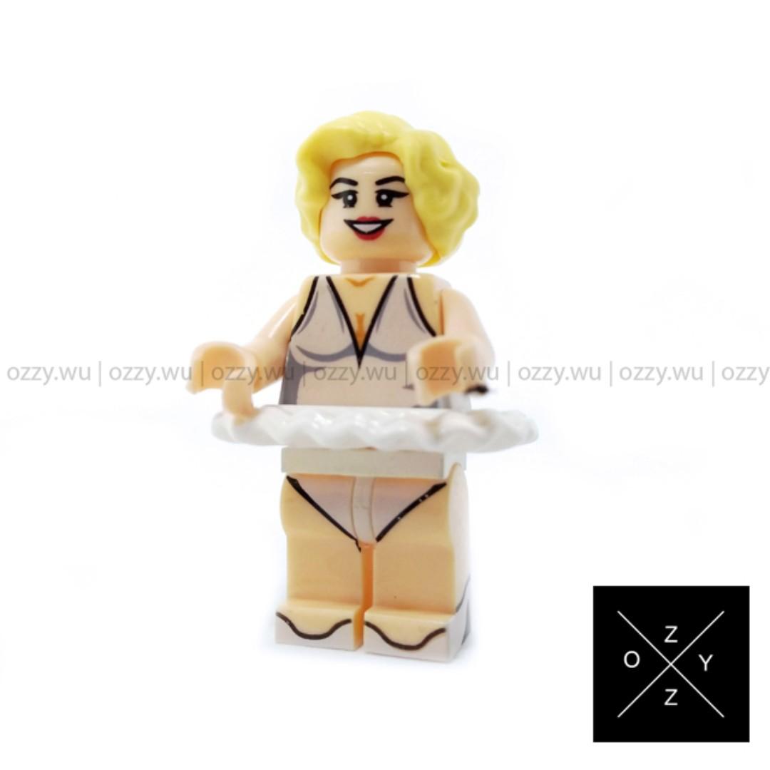 Lego Compatible Minifigures Marilyn Monroe