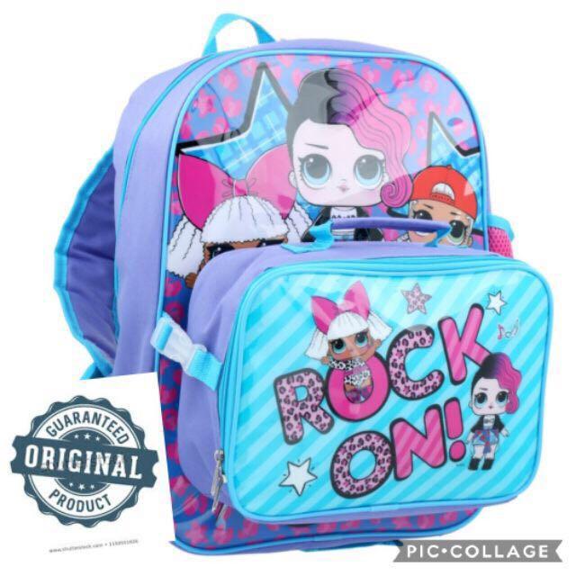 lol surprise backpack and lunch bag