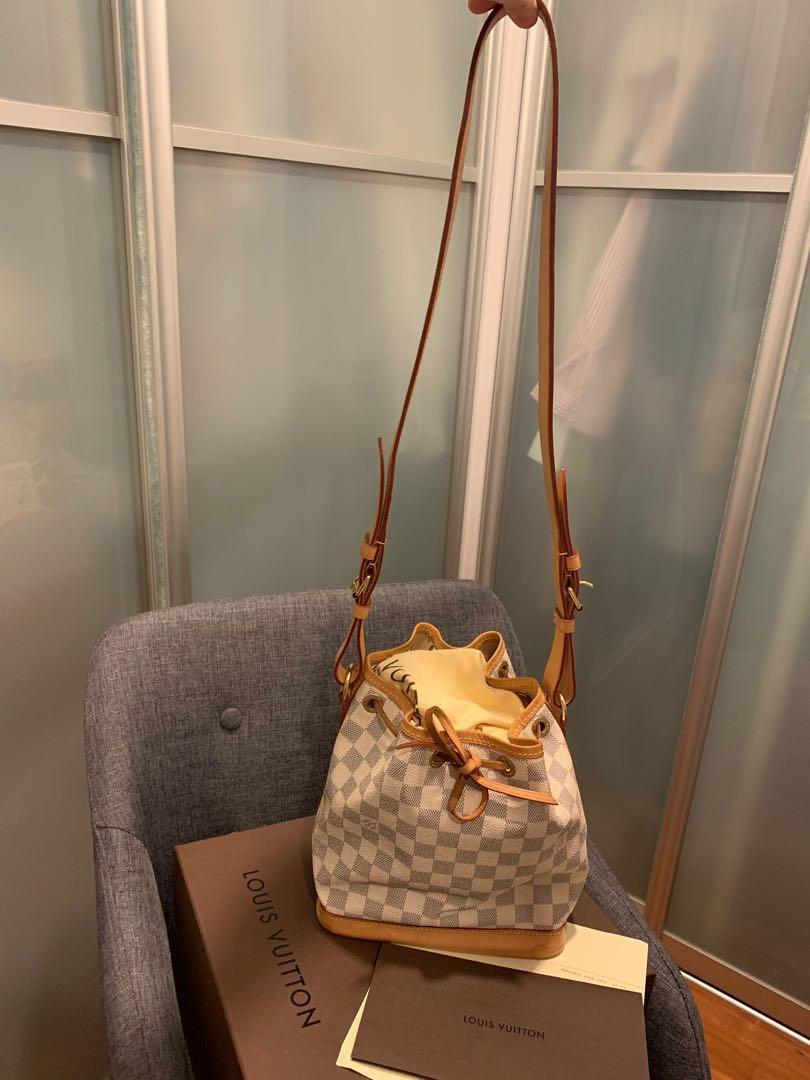 Louis Vuitton Noe BB (Damier Azur Canvas), Luxury, Bags & Wallets on  Carousell