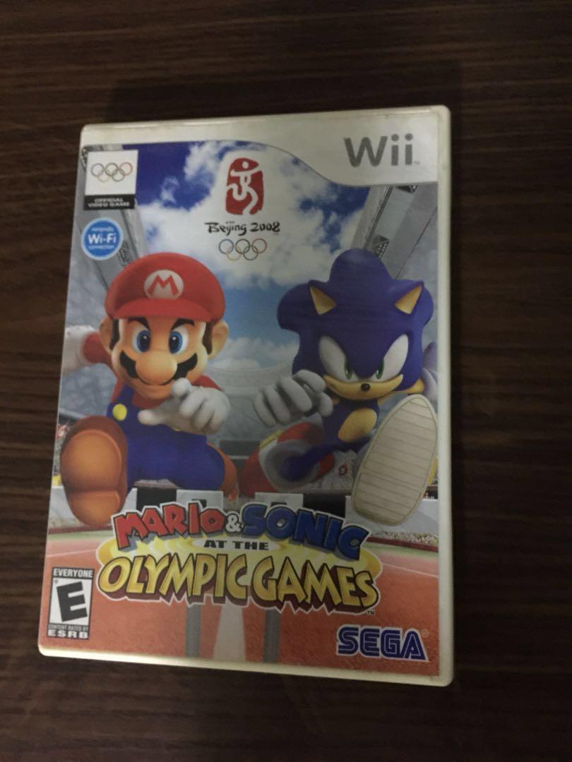 Mario And Sonic At The Olympic Games Wii Toys Games Video Gaming Video Games On Carousell