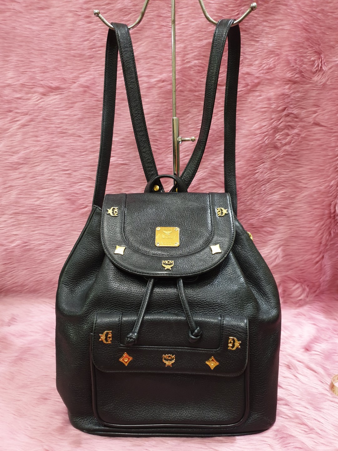 Mcm online ladies backpack