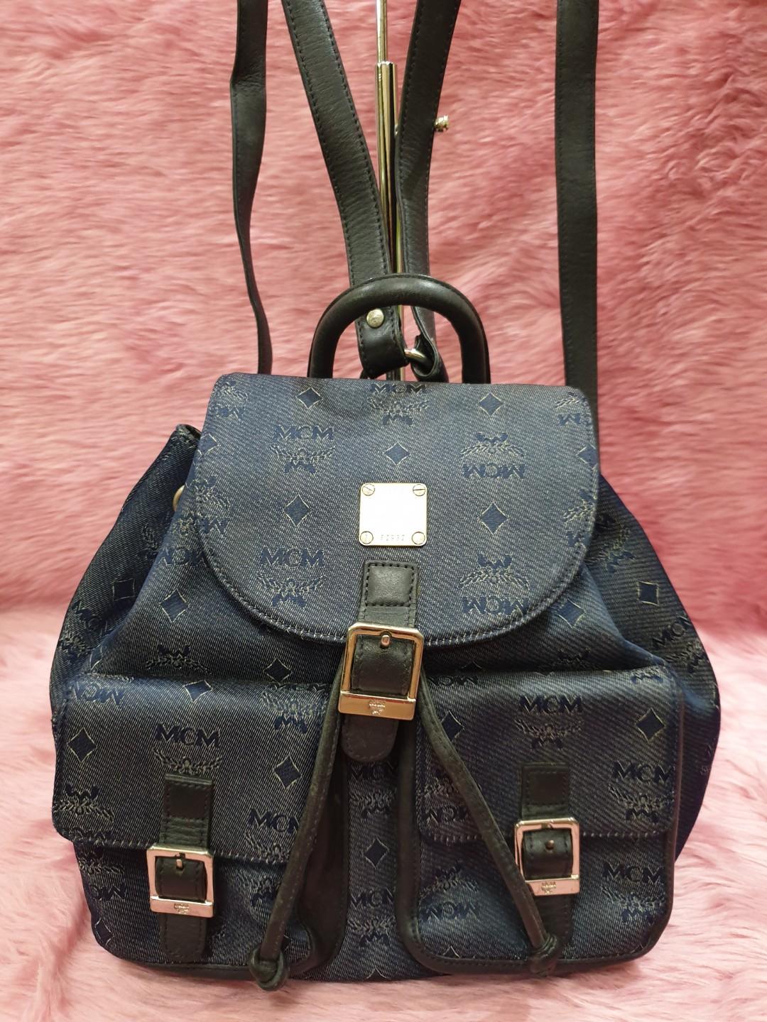 mcm vintage backpack