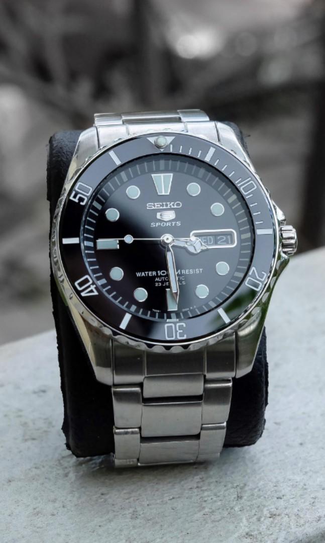Modded Seiko Sea Urchin SNZF17, Mobile Phones & Gadgets, Wearables & Smart  Watches on Carousell